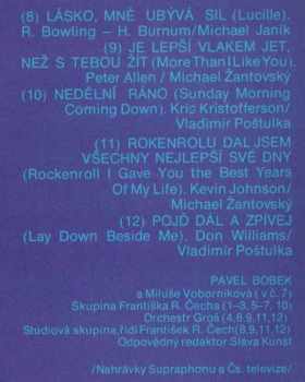 Pavel Bobek: Profil 1970 - 1979