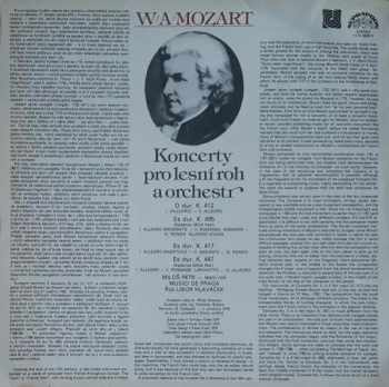 Wolfgang Amadeus Mozart: Koncerty Pro Lesní Roh A Orchestr