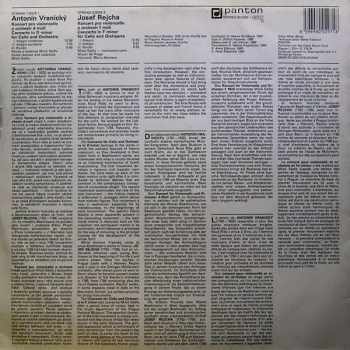Antonín Vranický: Concertos For Cello And Orchestra