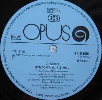 Gustav Mahler: Symphony No. 7