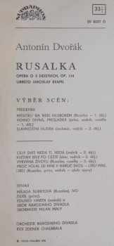 Antonín Dvořák: Rusalka (Výběr Scén)