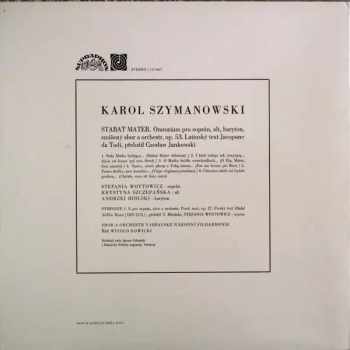 Karol Szymanowski: Stabat Mater / Symfonie Č. 3 "Píseň Noci"