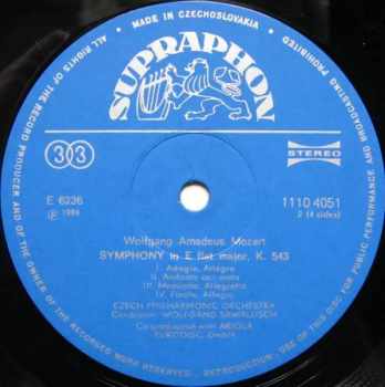 The Czech Philharmonic Orchestra: Symphonies Nos· 38··41 In D Major "Prague" In E Flat Major In G Minor In C Major "Jupiter"  (2xLP)