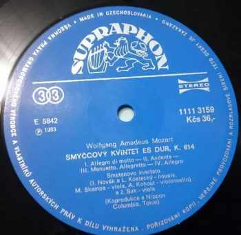 Wolfgang Amadeus Mozart: Quintets In C Minor, KV406 (516b) & In E-Flat Major, KV614