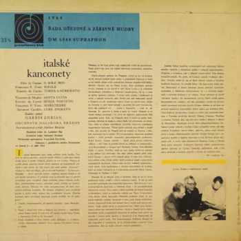 Dalibor Brázda And His Orchestra: Italské kanconety