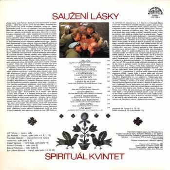 Spirituál Kvintet: Saužení Lásky