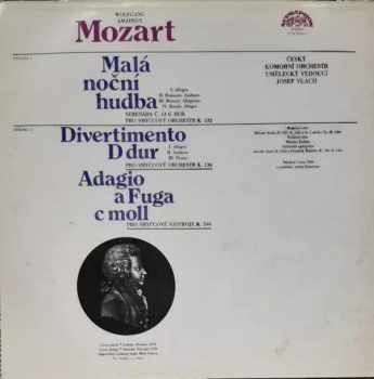 Wolfgang Amadeus Mozart: Malá Noční Hudba / Divertimento D Dur / Adagio A Fuga C Moll