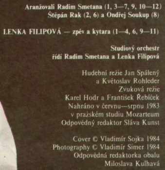 Lenka Filipová: Lenka