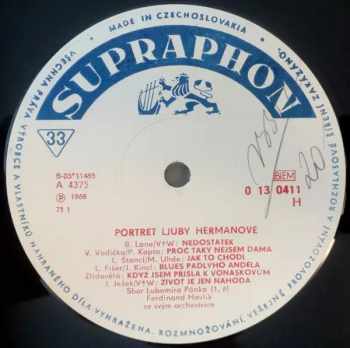 Ljuba Hermanová: Portrét Ljuby Hermanové