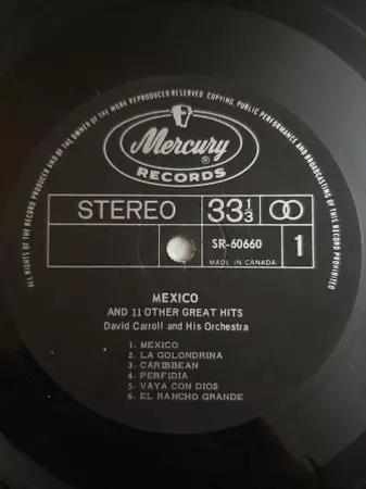 David Carroll & His Orchestra: Mexico And 11 Other Great Hits