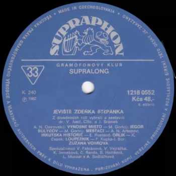 Various: Jeviště Zdeňka Štěpánka