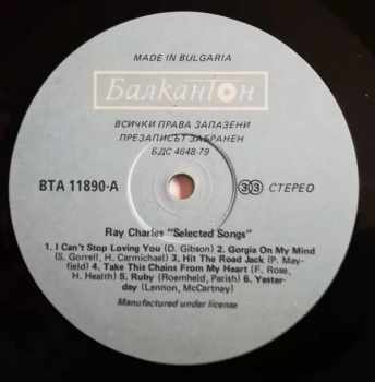 Ray Charles: Selected Songs
