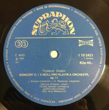 Frédéric Chopin: Klavírní Koncerty