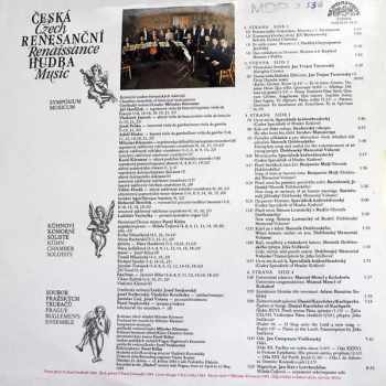 Symposium Musicum: Česká Renesanční Hudba / Czech Renaissance Music (2xLP)