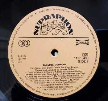 Various: Zadudej, Dudáčku (Chodské Lidové Pisně A Rance) = Folk Songs And Dances From The Chod Region