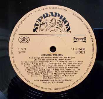 Various: Zadudej, Dudáčku (Chodské Lidové Pisně A Rance) = Folk Songs And Dances From The Chod Region