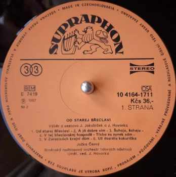 Jožka Černý: Moravian Folk Singer („Od Starej Břeclavi“)