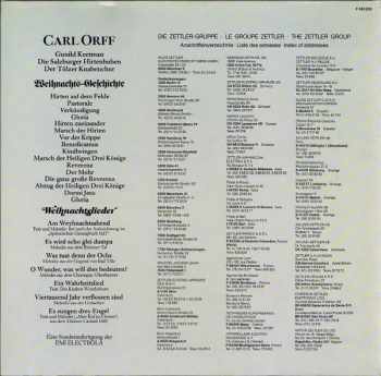 Carl Orff: Weihnachts-Geschichte Und Weihnachtslieder