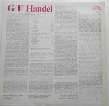 Georg Friedrich Händel: Water Music , Fireworks Music