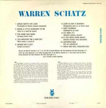 Warren Schatz: Warren Schatz