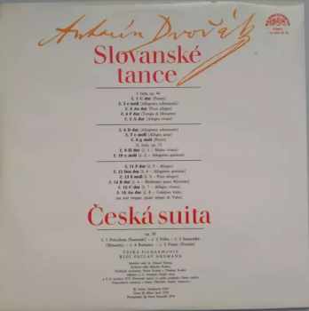 The Czech Philharmonic Orchestra: Slovanské Tance, Česká Suita