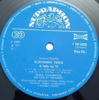 The Czech Philharmonic Orchestra: Slovanské Tance, Česká Suita