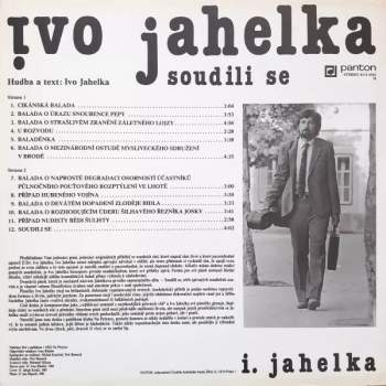 Ivo Jahelka: Soudili Se