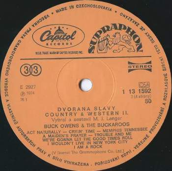 Tennessee Ernie Ford: Dvorana Slávy - Country & Western 2 (2xLP)