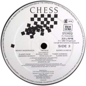 Benny Andersson: Chess