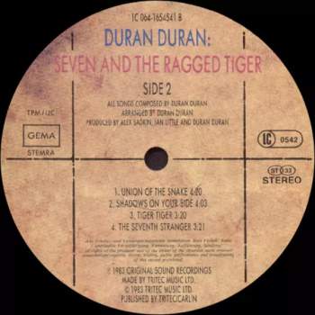Duran: Seven And The Ragged Tiger