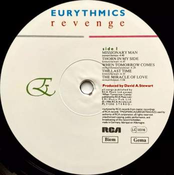 Eurythmics: Revenge