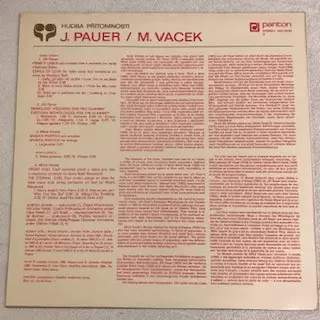 Jiří Pauer: Songs Of Love / Musica Poetica