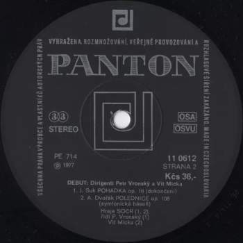 Antonín Dvořák: Pohádka Op. 16 = A Tale / Polednice Op. 108 = The Noonday Witch