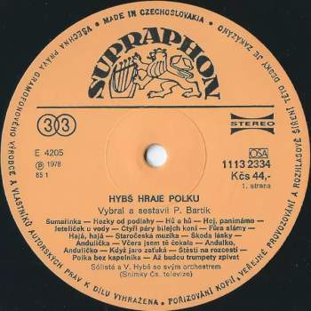 Václav Hybš: Hybš Hraje Polku