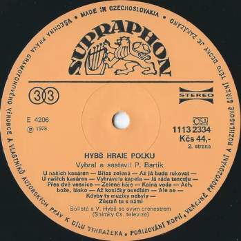 Václav Hybš: Hybš Hraje Polku
