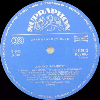 Luciano Pavarotti: Tenor (2xLP)