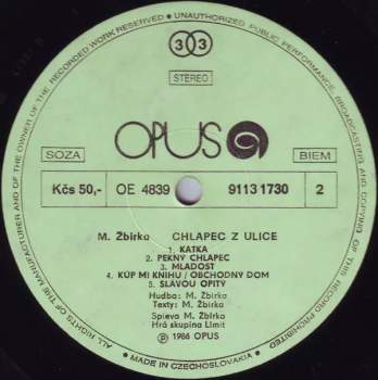 Miroslav Žbirka: Chlapec Z Ulice