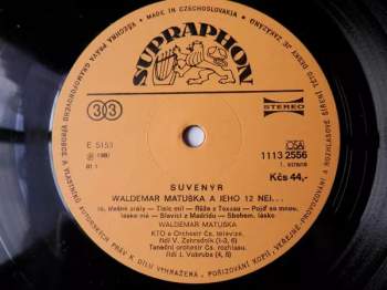 Waldemar Matuška: Suvenýr (Waldemar Matuška  A Jeho 12 Nej...)