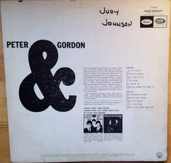 Peter Gordon: I Go To Pieces