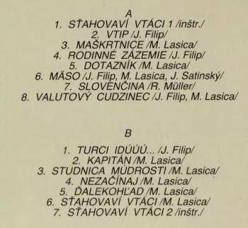 Milan Lasica: Sťahovaví Vtáci