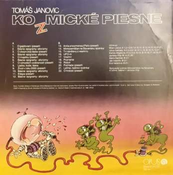 Tomáš Janovic: Kozmické Piesne