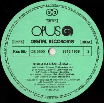 Burčiak: Stala Sa Nám Láska...