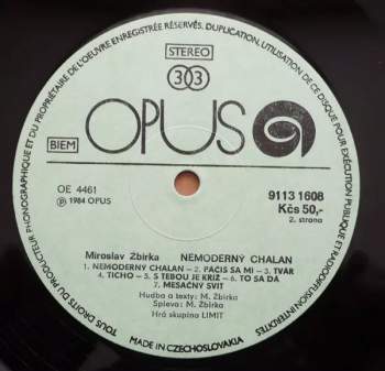 Miroslav Žbirka: Nemoderný Chalan
