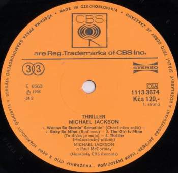 Michael Jackson: Thriller