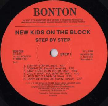 New Kids On The Block: Step By Step