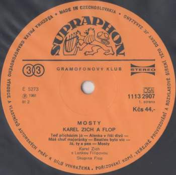 Karel Zich: Mosty