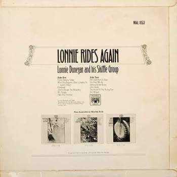 Lonnie Donegan's Skiffle Group: Lonnie Rides Again