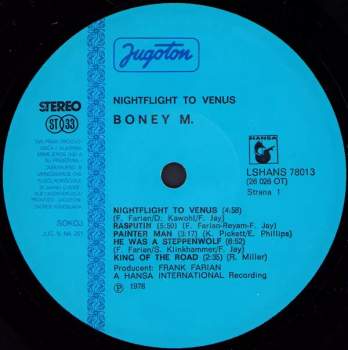 Boney M.: Nightflight To Venus
