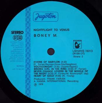 Boney M.: Nightflight To Venus