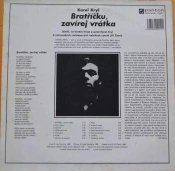 Karel Kryl: Bratříčku, Zavírej Vrátka